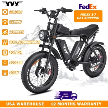 Electric Bike for Adults 1500/2000W 30/37MPH
