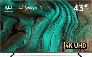 43-Inch 4K UHD Smart TV with Google OS, HDR10, Dolby Vision, Bluetooth & HDMI for Streaming